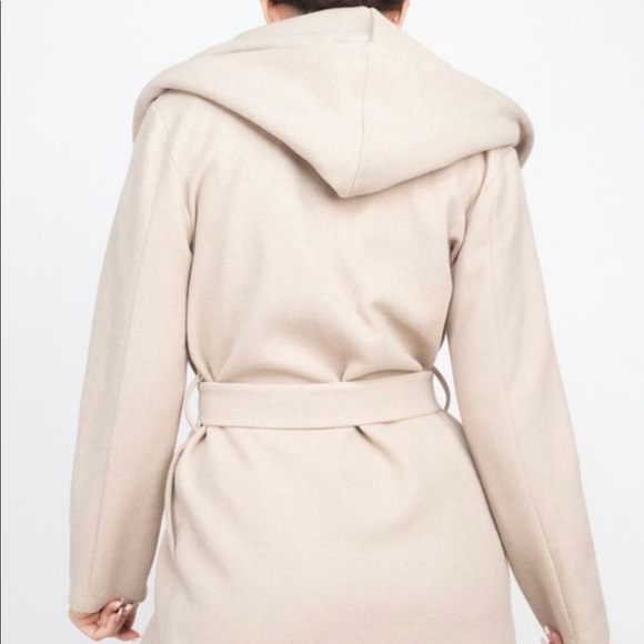 NEW Hoodie Lapel Coat - Picture 3 of 6